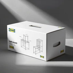 ikea assembly instructions for the hellraiser box, illustration and text, diagram