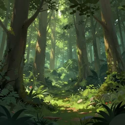 lush forest trending on artstation, award winning fantasy concept art