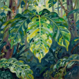 leaf arch, cloud forest, intricate oil painting by john singer sargent, trending on artstation
