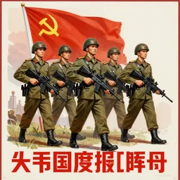 an army recruitment poster, soviet propaganda