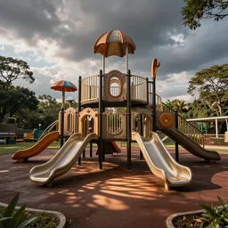 the most complicated playground ever