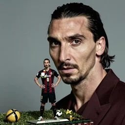 Zlatan Ibrahimovic by Salvador Dali