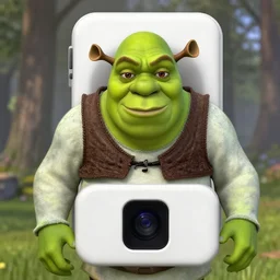 shrek trail cam, night vision, scary, found footage