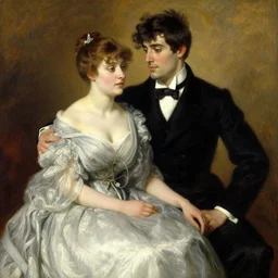 man and woman by jc leyendecker!!!!!!