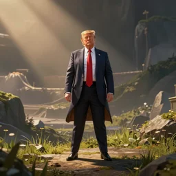 donald trump in genshin impact