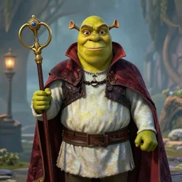 shrek as doctor strange