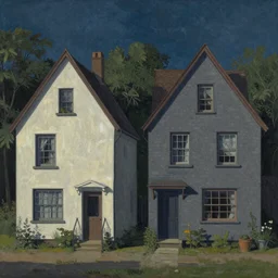 mystic houses by anderson, wes