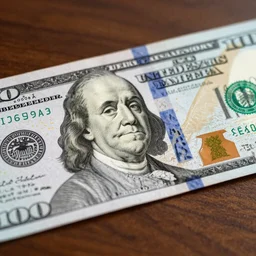 Joseph Haydn on a 100 dollar bill.