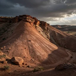 beautiful landscape Prehistoric Art
