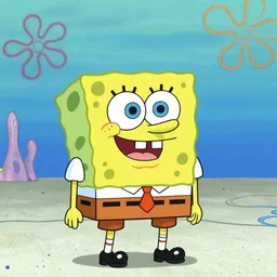show me SpongeBob as a human