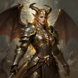 draconic kobold commando, d & d fantasy portrait concept art