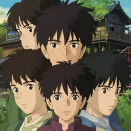a film still portrait of j - pop idol, finely detailed features, closeup at the faces, perfect art, at an ancient city, gapmoe yandere grimdark, trending on pixiv fanbox, painted by greg rutkowski makoto shinkai takashi takeuchi studio ghibli, akihiko yoshida