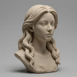 rosanna arquette made out of polymer clay detailed sculpture trending on artstation