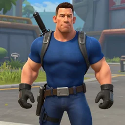a screenshot of John Cena in Team Fortress 2