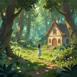 fairy tale place, trending on artstation, by magic art