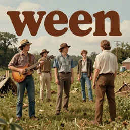 groovy late 1 9 6 0 s ween album cover, vintage, realistic, hyperrealistic, 8 k resolution, hd quality, very detailed, highly detailed, intricate details, real life, real world, trending on artstation, digital art, really realistic, very realistic, artistic, album cover, album, cover, remastered