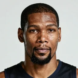 Portrait of Kevin Durant by Shepard Fairey