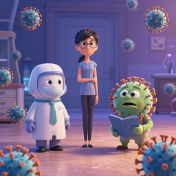 pixar movie about coronavirus, climax scene