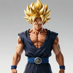 Shaggy Rogers dressed like punk/martial artist (as a super sayian) in the style of akira toriyama/leonard boyarsky trending on artstation deviantart Pinterest detailed realistic High Resolution HD 8k