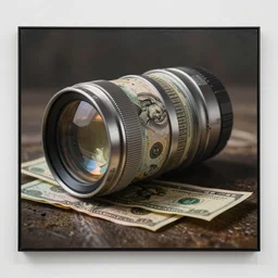 A beautiful installation art. Let’s see how long the rich can eat their money for macro lens, Roman Ancient by Rolf Armstrong dreary