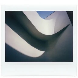 polaroid of non euclidian architecture