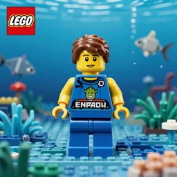 lego the tonic embrace of the ocean which consumes the fragility of reality ; featured on arstation ; killian eng ; highly detailed ; 3 2 k