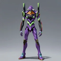 Neon genesis Evangelion , Unit 01 by Ashley Wood, character design, concept art