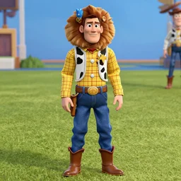lionel messi in style of toy story 2