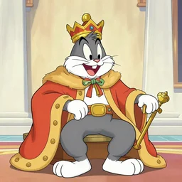 King of Thailand appears in Looney Tunes