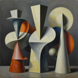 a painting of many different colors and shapes, an ultrafine detailed painting by alexander archipenko, behance, generative art, biomorphic, detailed painting, behance hd