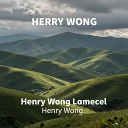 a beautiful landscape, by Henry Wong