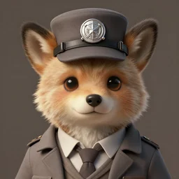 character concept art of a cute male anthropomorphic furry | | adorable, a detective, key visual, realistic shaded perfect face, tufted softly, fine details by stanley artgerm lau, wlop, rossdraws, james jean, andrei riabovitchev, marc simonetti, and sakimichan, trending on weasyl