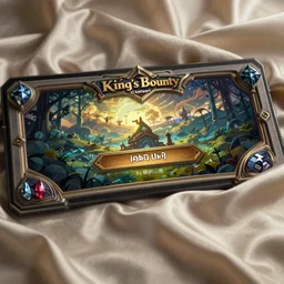 a very close - up silk, in concept art of main menu loading screen background. for russian mmorpg king's bounty by katauri, by 橡 树 山 雨, artstation, behance, style of hearthstone