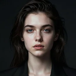 a portrait, art by james jean, cyber noir,