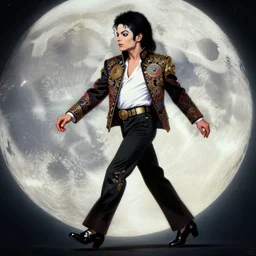 male cottagecore michael jackson moonwalking, intricate, swagger, highly detailed, digital painting, artstation, concept art, smooth, sharp, focus, illustration, art by artgerm and greg rutkowski and alphonse mucha