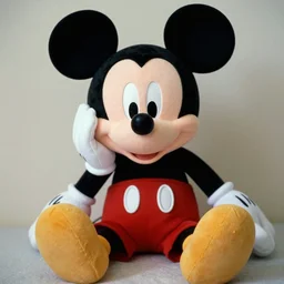 a photograph of mickey mouse feeling unwell ektachrome