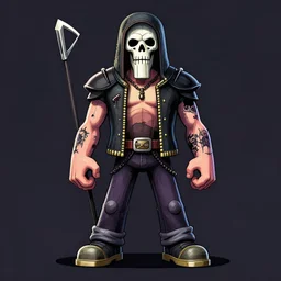 joe boom, digital art, classic doom art style