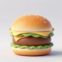 Burger, plush toy