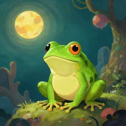 a frog on a mysterious planet named kapla 8 2 by david rutkowski, by artgem
