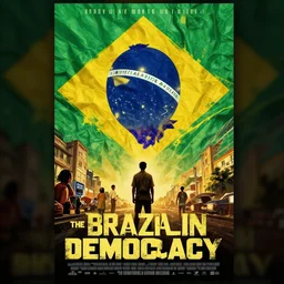 poster movie called the brazillian democracy, artwork by craig mullins, 8 k, hd