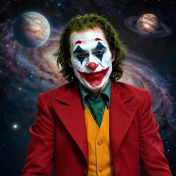 Joker, planet, space, galaxy