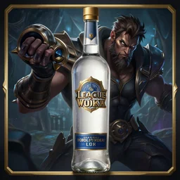 League of legends champion spotlight thumbnail bottle of vodka