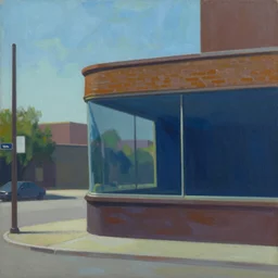 painting of Austin Texas by Edward hopper
