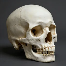 3 d skull by alex grey