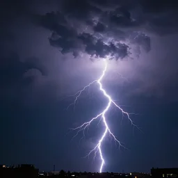 beautiful lightning thunder on the night sky, stylized, artgerm, artstation, hd, cgsociety, cgi, realistic, dramatic, cinematic, artistic, trending, detailed