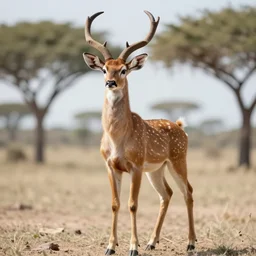 an anthropomorphic deer gerenuk hybrid, fursuit!!!!!!!! cosplay