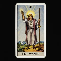 eighth of wands tarot card by austin osman spare