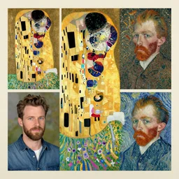 Memento Mori by Karol Bak, Jean Deville, Gustav Klimt, and Vincent Van Gogh, beautiful visionary mystical portrait, calavera, otherworldly, fractal structures, ornate gilded medieval icon, third eye, spirals, jeweled calavera