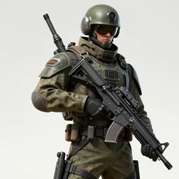 a soldier in the style of metal gear in the style of metal gear rising trending on artstation deviantart pinterest detailed realistic hd 8 k high resolution