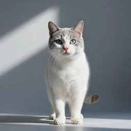 cool concept art of a cat